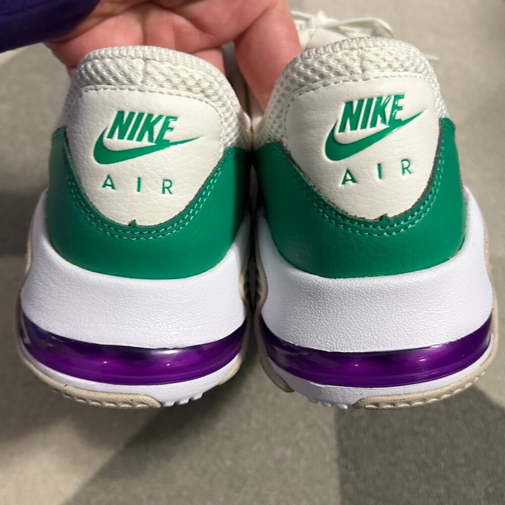 Nike Women's Air Max Excee 'Sanddrift Green Fuchsia' Size 9.5 - Picture 7 of 12